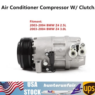 AC A/C Compressor & Clutch 64526905643 CO 10869C For 2003-2004 BMW Z4 2.5L/3.0L Foto 1 de 4