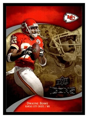 Dwayne Bowe #64 2009 Upper Deck Icons Kansas City Chiefs - Image 1 of 2