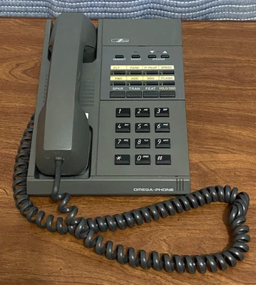 10x Iwatsu Omega ADIX Versaphone 104070 IX-VT 8-Button PBX System Office Phone - Image 1 of 4