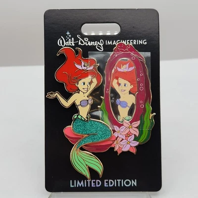 Prendedor de tocador Disney WDI MOG Imagineering Little mermaid Ariel LE300 Foto 1 de 4