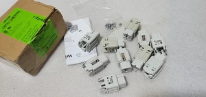 LOT 10 IQNet 73.300.0453.0 FEMALE INSERT MIN BUS Contact Connectors 400V 4K/3 - Picture 1 of 9
