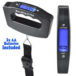 Portable Digital Travel Portable 50kg Weighing Scales Handheld Luggage Suitcase - Picture 1 of 7
