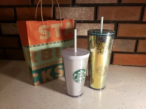 Starbucks Christmas Tumblers / 16 & 24oz Brand New - Picture 1 of 1