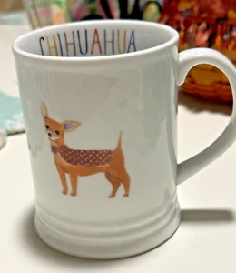 Chihuahua Dog White Ceramic Coffee Mug Cup - Picture 1 of 11
