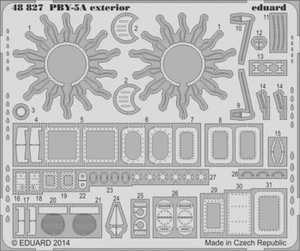 Avión EDUARD 1/48 - PBY5A exterior para RVL EDU48827 - Imagen 1 de 5