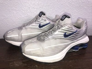 Rare 2002 Nike Shox Zest DS Mens Running Shoes 304112-001 Grey Blue Size 6Y - Picture 1 of 12