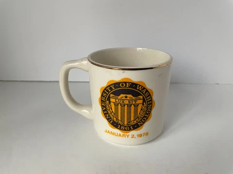 Vintage 1978 Rose Bowl Classic Mug (U of Washington v U of Michigan) Cover