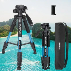 ZOMEI Q111 Professional Aluminium Tripod monopod & Ball Head Flexible for Camera - Picture 1 of 4