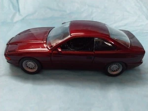 BMW 850 E31 1:43 Schabak, cherry metallic, without box (nr. 1). - Picture 1 of 8