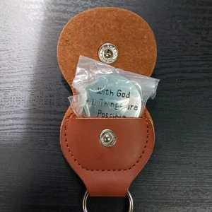 With God Remembrance Medallion Coin in Holder - Picture 1 of 5