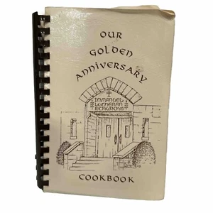 1989 Our Golden Anniversary Cookbook Immanuel Evangelic Lutheran Church Erie PA - Imagen 1 de 10