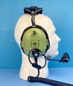 DAVID CLARK H10-76 AVIATION HEADSET 5965-01-390-9240 & UPGRADE KIT M-97/AIC - Picture 1 of 14