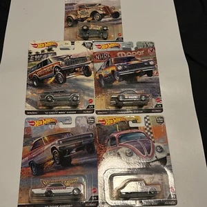 Hot Wheels Premium Car Culture Dragstrip Demons Set Of 5 SKU D - Picture 1 of 6