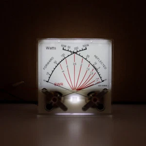 MFJ Standing Wave Meter Head Radio Power Meter with Backlight SWR Watt Meter