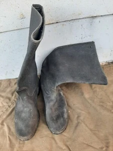 Soviet russian army field tarpaulin boots WW2 type size 39 (247) new - Picture 1 of 11