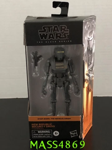 Star Wars Black Series The Mandalorian New Republic Security Droid DAMAGED BOX Cover
