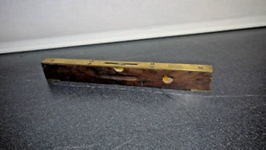 Vintage hardwood & brass 12"  marples level - Picture 1 of 3