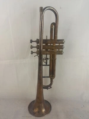 Tromba d' epoca Rampone & Cazzani Milano.  collezione antica Vintage - Immagine 1 di 4