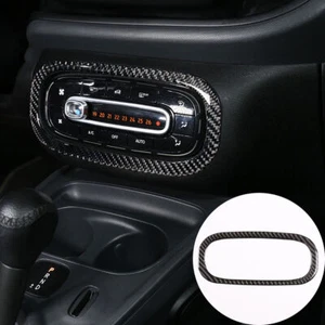Carbon Fiber Air-Conditioning Switch Decoration For Mercedes-Benz Smart 2016-21 - Picture 1 of 6