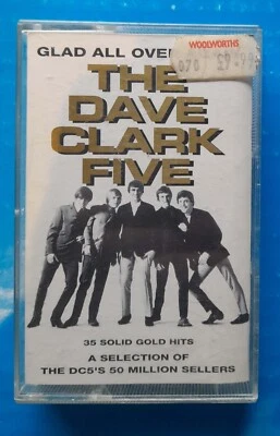 THE DAVE CLARK FIVE.DC5. UK CASSETTE TAPE.Fold-out insert+Text+Woolworths label - Image 1 of 3