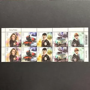 GB 2018 Stamps MNH Harry Potter 1st Class Unused Block Sheet UK Elizabeth II - Picture 1 of 7