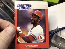 1988 Kenner Starting Lineup Cards Ozzie Smith St. Louis Cardinals #NNO