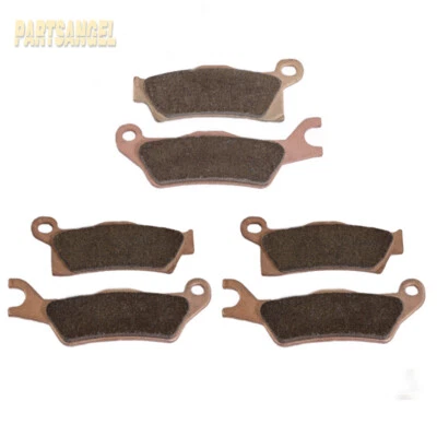 Pastilhas de freio sinterizadas dianteiro+traseiro para 2014 2015 2016 2017 Can-Am Outlander XT 1000 - Imagem 1 de 4