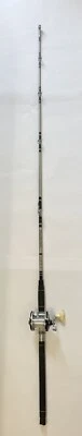 Master Graf Action Fishing Rod Heavy Model2152 6.5’ 20-80Lb. True Temper 923C - Image 1 of 4