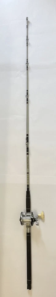 Master Graf Action Fishing Rod Heavy Model2152 6.5’ 20-80Lb. True Temper 923C - Image 1 of 4