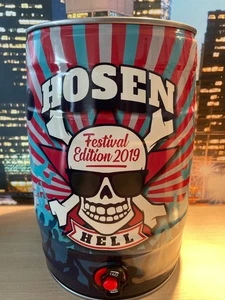 Hosen Hell Festival Edition 2019 empty beer mini keg can gallon 5 liters - Picture 1 of 1