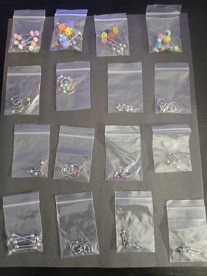 Body Jewelry Lot Mixed Piercings Fashionable and Stylish - Image 1 of 4