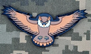 @ PATCH UKRAINE ARMY WAR 2022-2025 Intelligence Owl #2 PVC - Picture 1 of 1