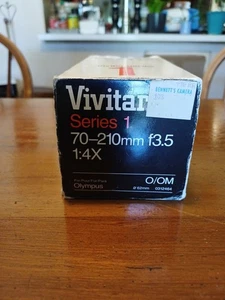 Vivitar Series 1 70-210mm F3.5 with Olympus OM Mount - Picture 1 of 3