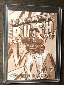 ELLY DE LA CRUZ 2025 Topps Shoebox Treasures Sepia Filter #/50 - Picture 1 of 2