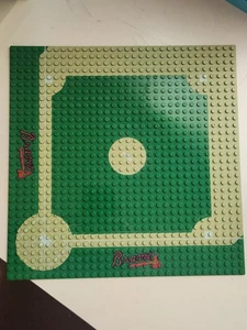 Atlanta Braves Mini Lego Figure Baseball   - Picture 1 of 2