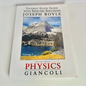 Student Study Guide and Selected Solutions Manual for Physics - Joseph Boyle - Foto 1 di 7