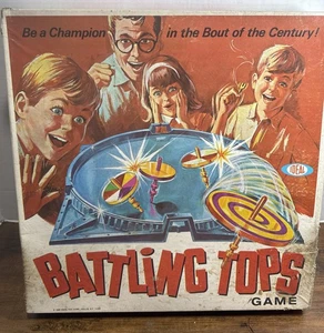 Vintage 1968 Ideal Battling Tops Brettspiel in OVP SIEHE FOTOS KOMPLETT? - Bild 1 von 6