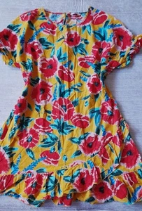 Papaya Dress Size 16 floral print floaty A line fit n flare holiday tp45 - Picture 1 of 3