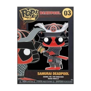 Funko Pop! Spilla 03 spilla Samurai Deadpool 10 cm - Foto 1 di 3