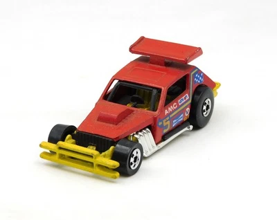 Hot Wheels AMC Greased Gremlin Bw Flying Colors 2502 Blackwall Malaysia 1978 - Image 1 of 4