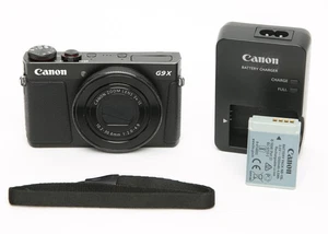 Canon PowerShot G9 X Mark II Compact Digital Camera (Black) 20.1MP, 3x Zoom - Picture 1 of 8
