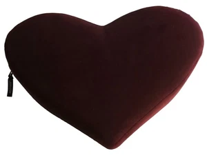 LIBERATOR Red Heart Wedge Pillow Removable DOUBLE Zippered Cover - Picture 1 of 5