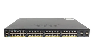 Cisco WS-C2960X-48FPS-L 48 Port Gigabit Switch PoE+ - Afbeelding 1 van 1