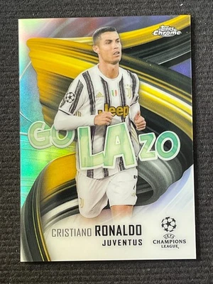 Cristiano Ronaldo 2020-21 Topps Chrome Golazo #GOL-CR - Image 1 of 2