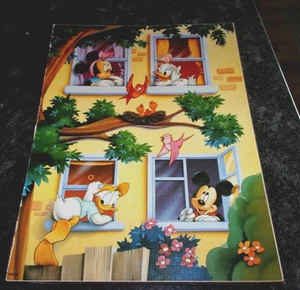 MICKEY AND MINNIE' S HOUSE-WD#33 HARDBOARD WALL ART - 12” x 16” - Picture 1 of 8