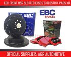 EBC FRONT USR DISCS REDSTUFF PADS 280mm FOR OPEL ASTRA GTC H 1.7 TD 125 2007-10