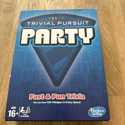 Trivial Pursuit Party Board Game By Hasbro Games, Complete - Image 1 of 4