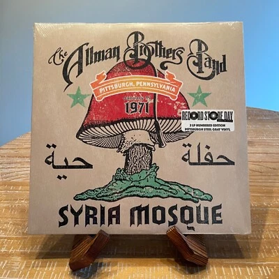 THE ALLMAN BROTHERS BAND SYRIA MOSQUE PITTSBURGH, PA 1971 *SEALED* 2 LP VINYL - Image 1 of 2