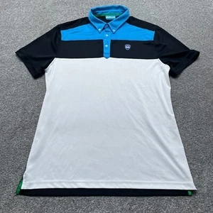 Bunker Mentality Poloshirt XL Extra Large Mehrfarbig Performance Golf Herren - Bild 1 von 7
