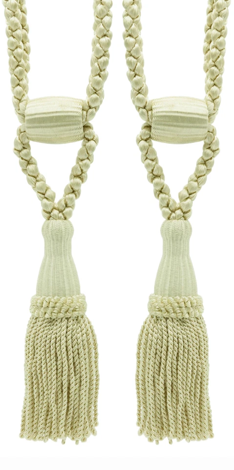 Corbata borla DÉCOPRO, longitud de cable ajustable, color # A2 [Juego de 2] Foto 1 de 1